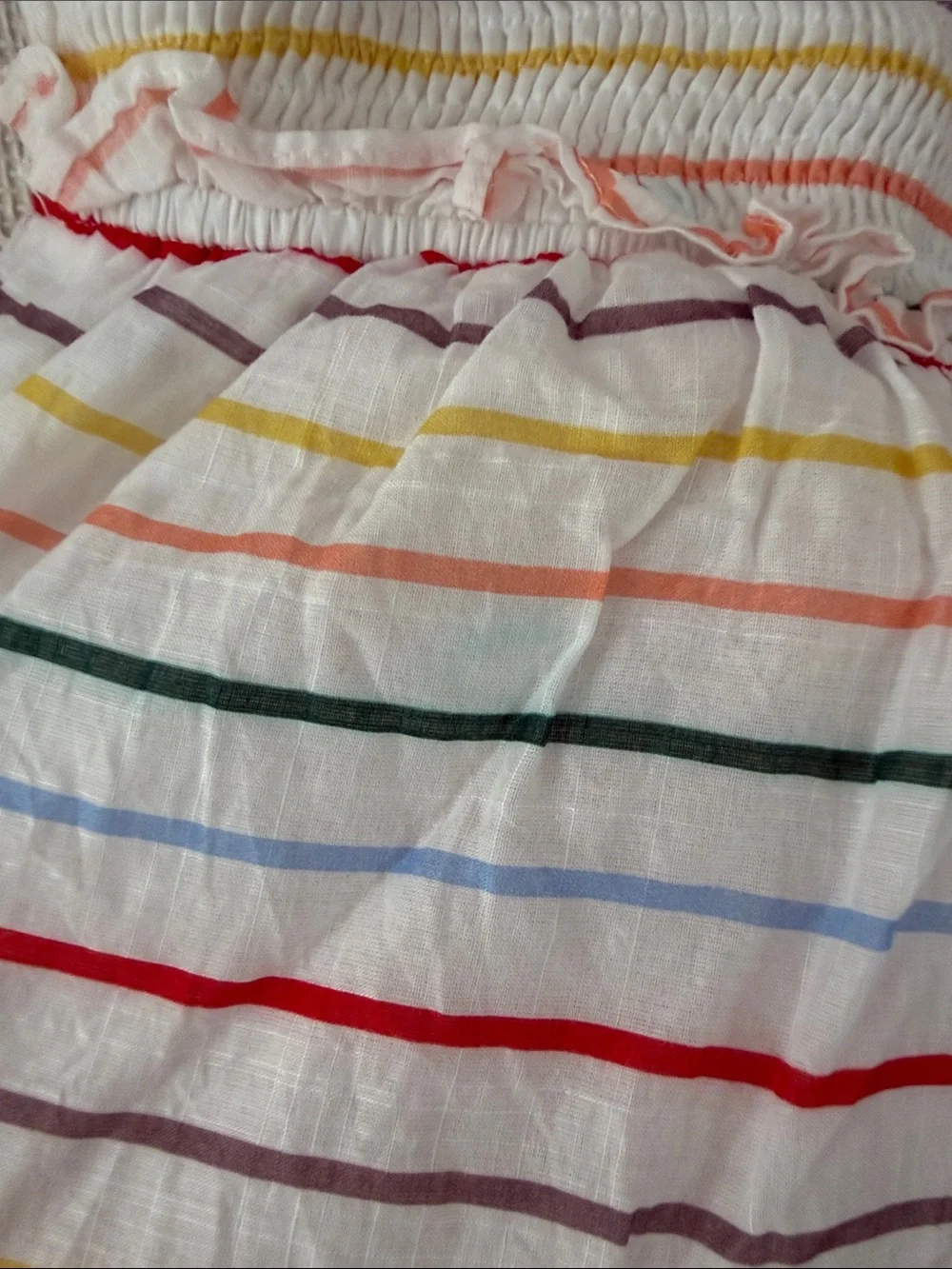Zimmermann girls stripped dress size 4